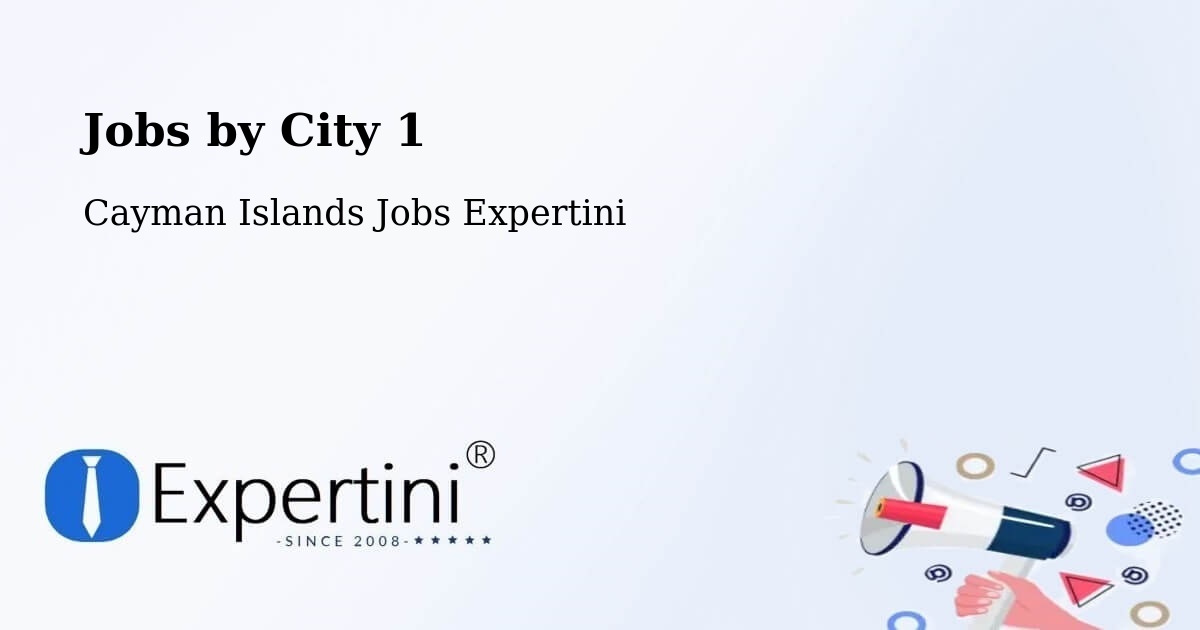 City Jobs in Cayman Islands - Expertini